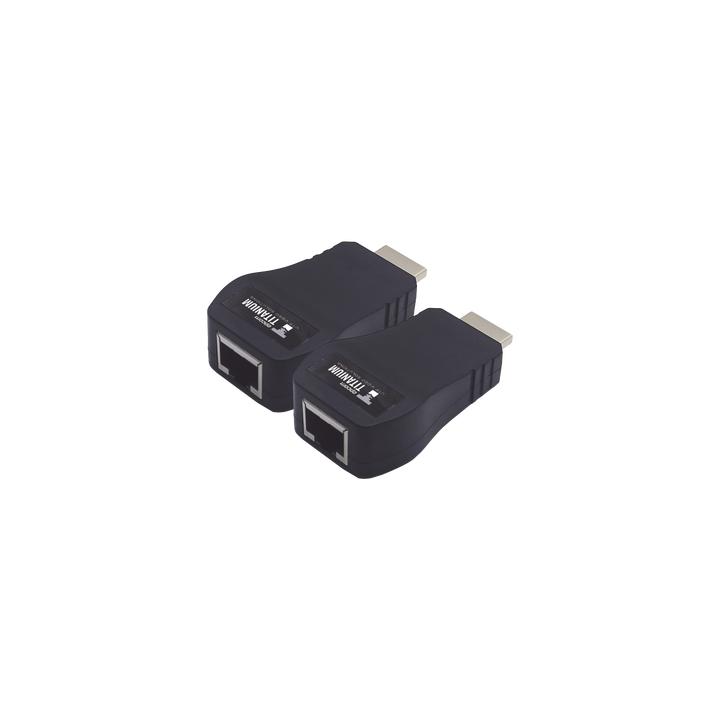 Kit Extensor 25m convertidor Señal HDMI a UTP (Cat5e/Cat 6)  / Calidad PREMIUM