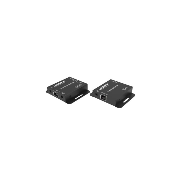 Kit Extensor HDMI | 4K2K@40m | 1080p@70m | Cat5e/Cat6 | Soporte PoC | HDMI Loop | Transmisión IR
