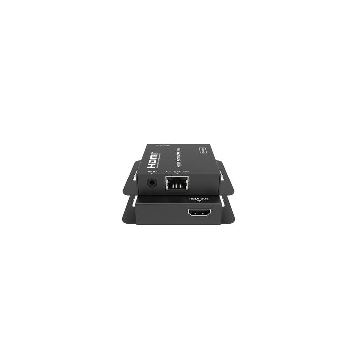 Kit Extensor HDMI | 4K2K@40m | 1080p@70m | Cat5e/Cat6 | Soporte PoC | HDMI Loop | Transmisión IR