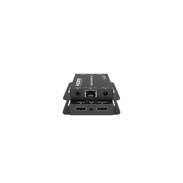 Kit Extensor HDMI | 4K2K@40m | 1080p@70m | Cat5e/Cat6 | Soporte PoC | HDMI Loop | Transmisión IR