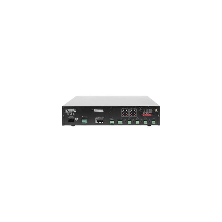 Amplificador Mezclador Matricial | 2 zonas | 240w por canal | 6 entradas | Receptor de medios