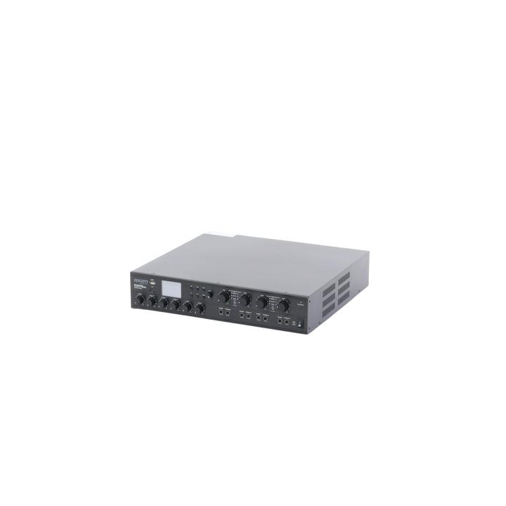 Amplificador Mezclador Matricial | 4 zonas | 240w por canal | 6 entradas | Receptor de medios