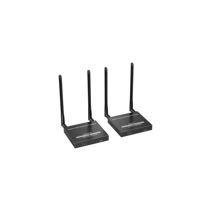 Kit Extensor Inalámbrico | 4K@60Hz | IP Color Stream| Transmisión hasta 50m | Salida Loop | IR |