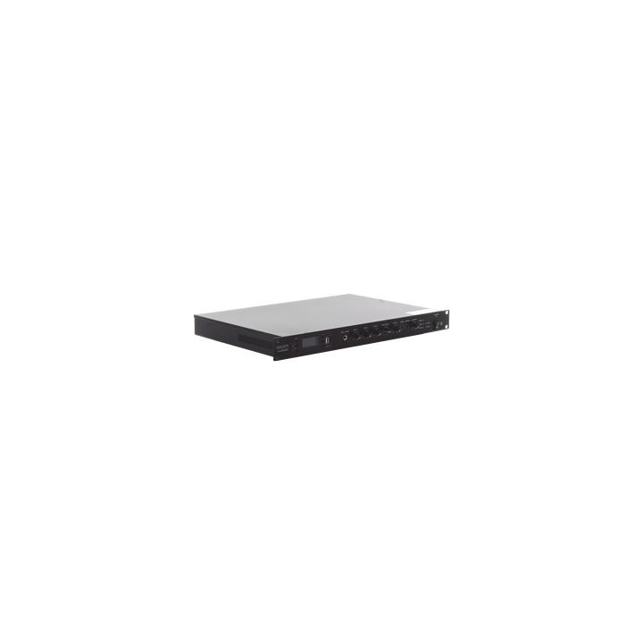 Amplificador de Audio | 1 canal | 350 W | Sistema 100V y Baja Impedancia | 4 Entradas de Micrófono Balanceadas |