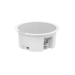 Bocina (Altavoz) IP con Bluetooth | Montaje en Plafón | 3 Watts | PoE+ | Biblioteca de Audios Pregrabados | Entrada de