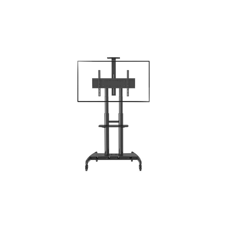 Soporte de Pantalla con Ruedas / Compatible con Monitores de 43"a 90" / Base para Colocar Accesorios Adicionales / Vesa