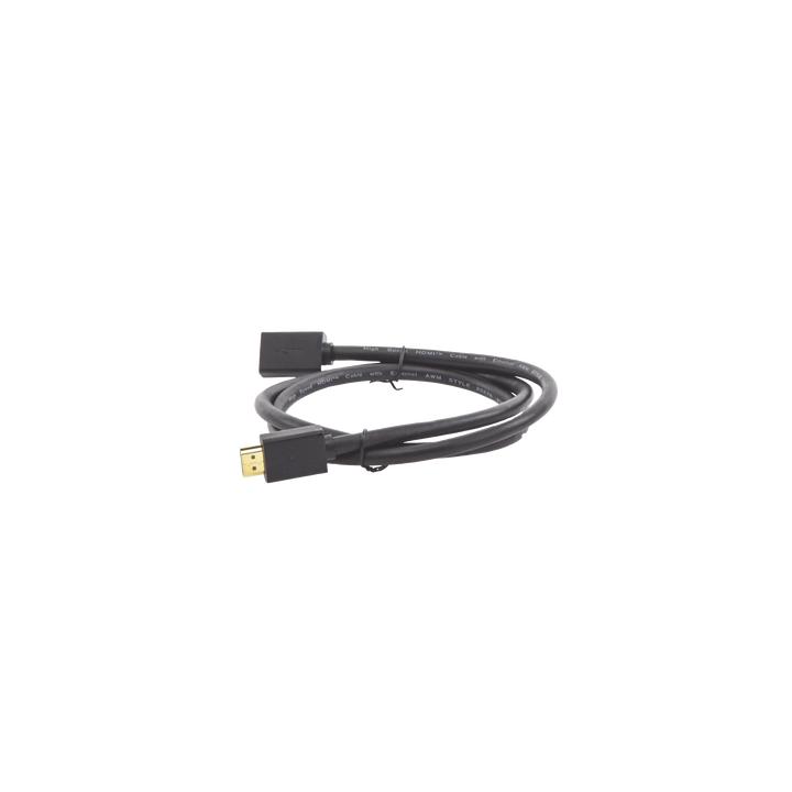 Cable Extensor HDMI de 1 Metro (3.28 Pies) / 4K@60Hz / 3D / HDR / Macho a Hembra / Núcleo de Cobre Estañado /