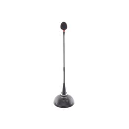 Micrófono | Cuello de Ganso con Base | Soporta Phantom | Salida Balanceada XLR