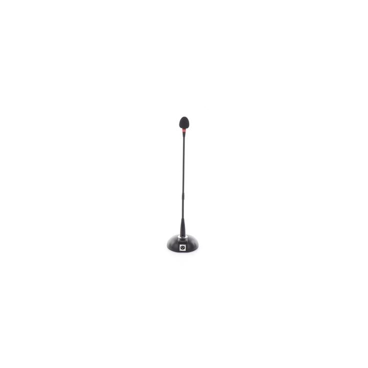 Micrófono | Cuello de Ganso con Base | Soporta Phantom | Salida Balanceada XLR