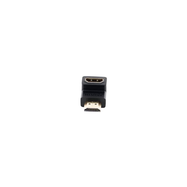 Adaptador HDMI de 90 Grados Macho a Hembra / Hacia Abajo / HDMI 2.0 4K@60Hz / Proporciona Flexibilidad Sin Doblar los