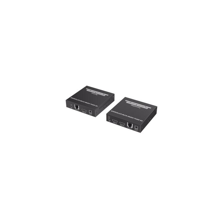 Kit Extensor KVM (HDMI y USB) hasta 120 metros | Transmite el Video y Controla tu DVR vía USB a distancia | Soporta