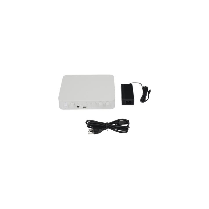 Amplificador | Bluetooth | 2 Canales | 30 W por Canal | Salida 4-8 Ω x 2 | 100V COM x 2 | Una Zona | Música Ambiental