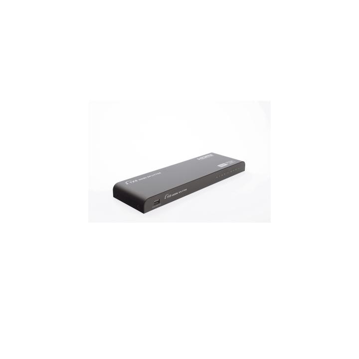 Divisor (Splitter) HDMI 4K de 1 Entrada a 8 Salidas (Simultaneas) / Soporta 4K×2K / Ajuste de resoluciones EDID / HDR