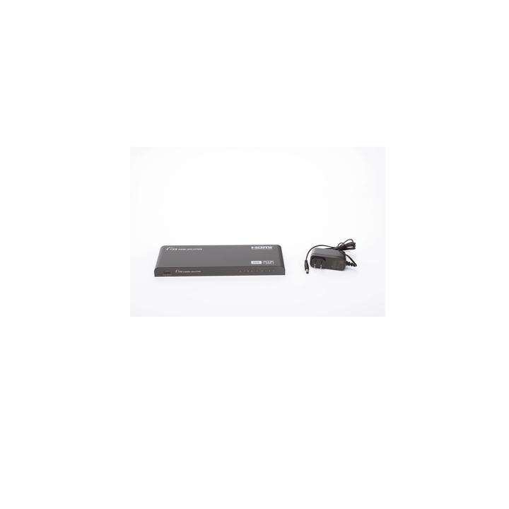 Divisor (Splitter) HDMI 4K de 1 Entrada a 8 Salidas (Simultaneas) / Soporta 4K×2K / Ajuste de resoluciones EDID / HDR