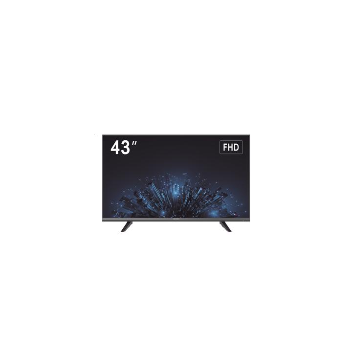 Monitor LED Full HD 43" / Ideal para Oficina y Hogar / Uso 24-7 / Entrada HDMI/VGA/USB / Compatible con Montaje VESA