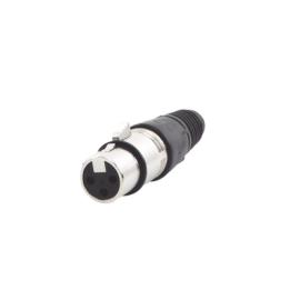 Conector XLR 3 Pines Hembra | Ideal para Conexiones de Micrófonos y Mezcladoras | Equipo de Audio Profesional