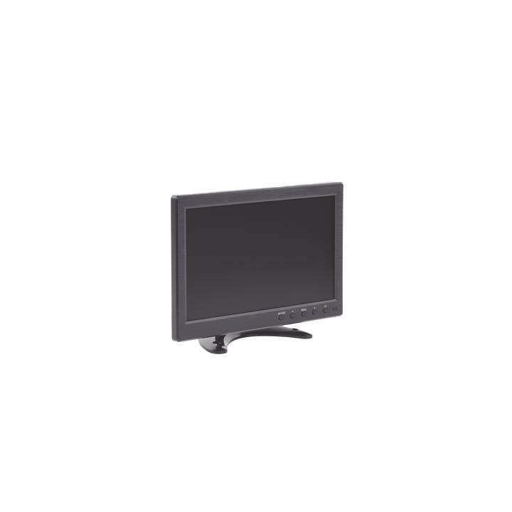 Monitor 10.1" TFT-LCD ideal para colocar en vehículos o DVR/NVR. Entradas de video HDMI, VGA y RCA (CVBS)