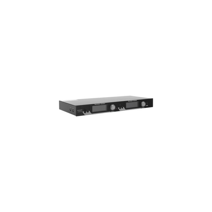 Kit de Microfonía inalámbrico | 2 Micrófonos de mano | Receptor UHF | Pantalla LCD | 200 Canales | Gran cobertura