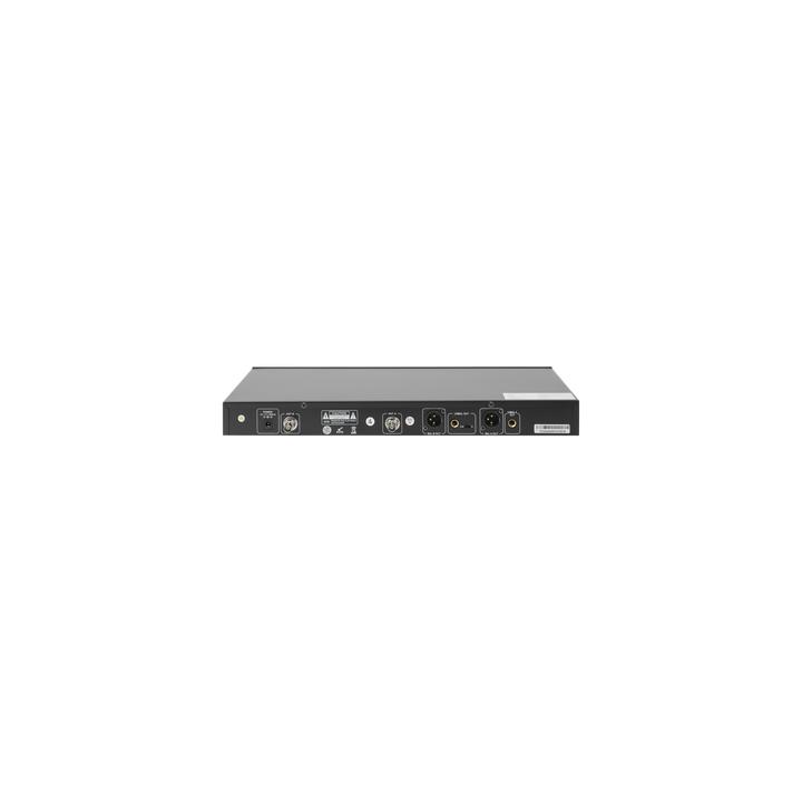 Kit de Microfonía inalámbrico | 2 Micrófonos de mano | Receptor UHF | Pantalla LCD | 200 Canales | Gran cobertura