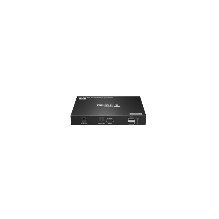 Kit extensor KVM (HDMI y USB) hasta 70 metros | Resolución 4K @ 60 Hz | Cat 6, 6a y 7 | IPCOLOR | CERO LATENCIA |