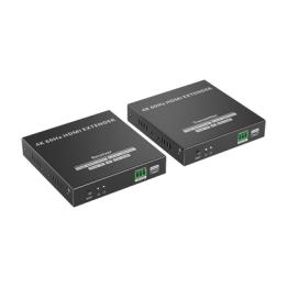Kit Extensor HDMI para distancias de 120 metros | Soporta resolución 4K @60Hz | Cat 6, 6a y 7 | Salida Loop en el Tx