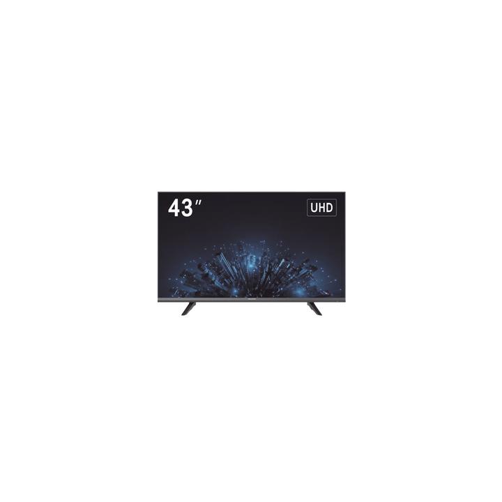 Monitor LED 4K de 43" / Ideal para Oficina y Hogar / Uso 24-7 / Entrada HDMI / Compatible con Montaje VESA (200 X 200)