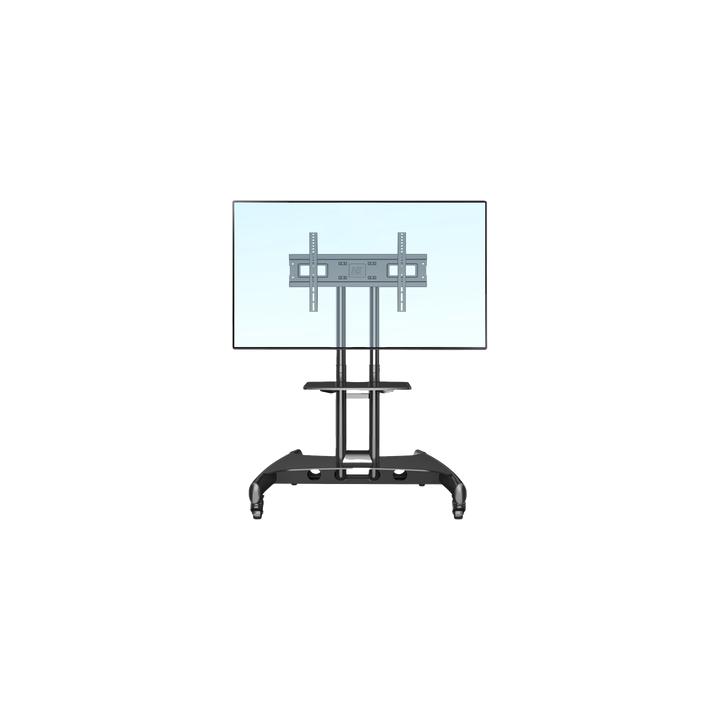 Soporte de Pantalla con Ruedas / Compatible con Monitores de32 "a 75" / Base para Colocar Accesorios Adicionales / Vesa