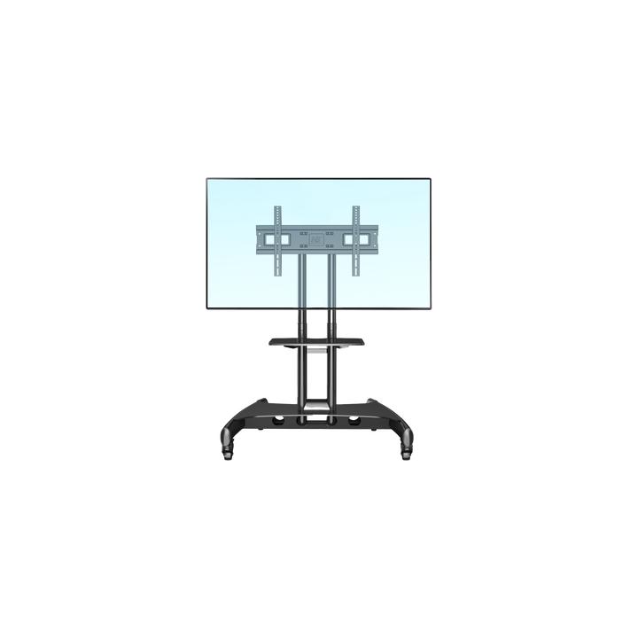Soporte de Pantalla con Ruedas / Compatible con Monitores de32 "a 75" / Base para Colocar Accesorios Adicionales / Vesa