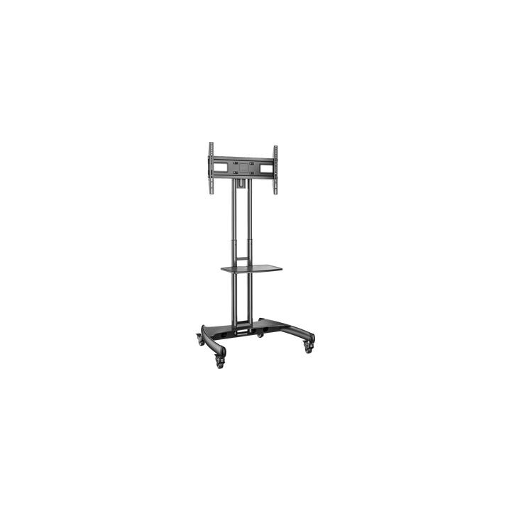 Soporte de Pantalla con Ruedas / Compatible con Monitores de32 "a 75" / Base para Colocar Accesorios Adicionales / Vesa