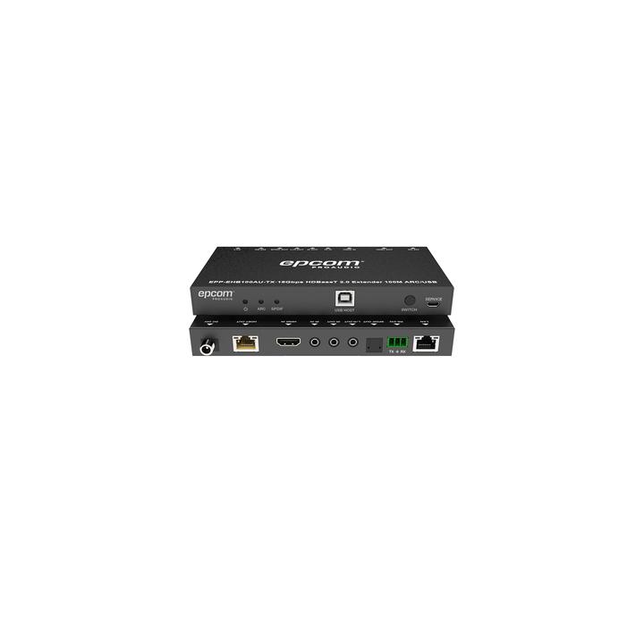 Kit Extensor HDMI | 4K2K@60HZ | HDR 4:4:4 | HDBaseT | 100M | Salida de Audio | HDCP 2.2 | IR Bidireccional | Admite la