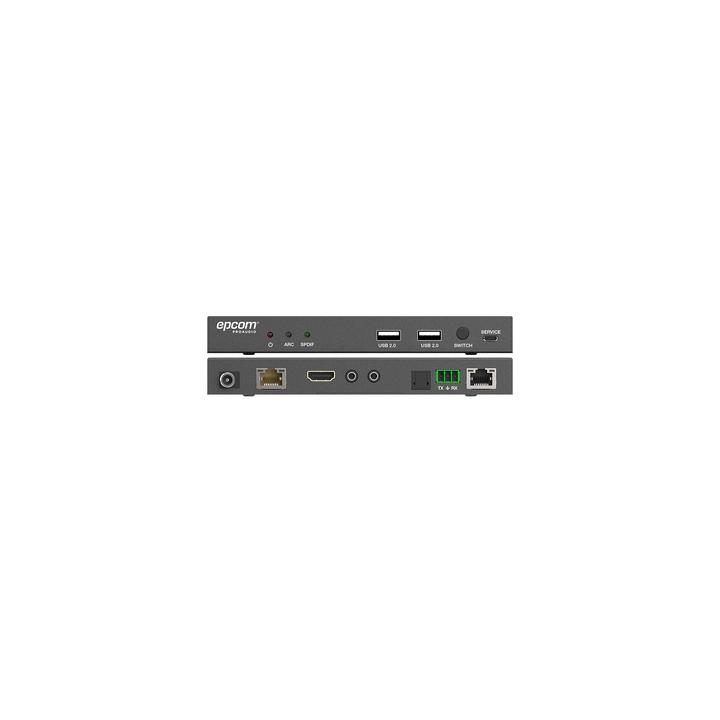 Kit Extensor HDMI | 4K2K@60HZ | HDR 4:4:4 | HDBaseT | 100M | Salida de Audio | HDCP 2.2 | IR Bidireccional | Admite la