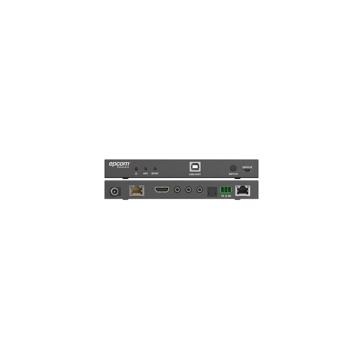 Kit Extensor HDMI | 4K2K@60HZ | HDR 4:4:4 | HDBaseT | 100M | Salida de Audio | HDCP 2.2 | IR Bidireccional | Admite la