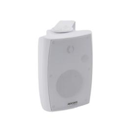 Altavoz de Pared de 2 vías | Woofer 4in + 1.5in | 2.5W - 20W | Para Sistemas 70/100V y 8 ohms | Material ABS | Rejilla