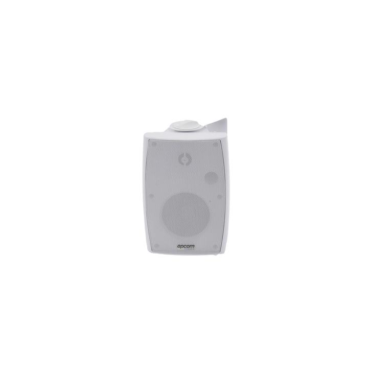 Altavoz de Pared de 2 vías | Woofer 4in + 1.5in | 2.5W - 20W | Para Sistemas 70/100V y 8 ohms | Material ABS | Rejilla