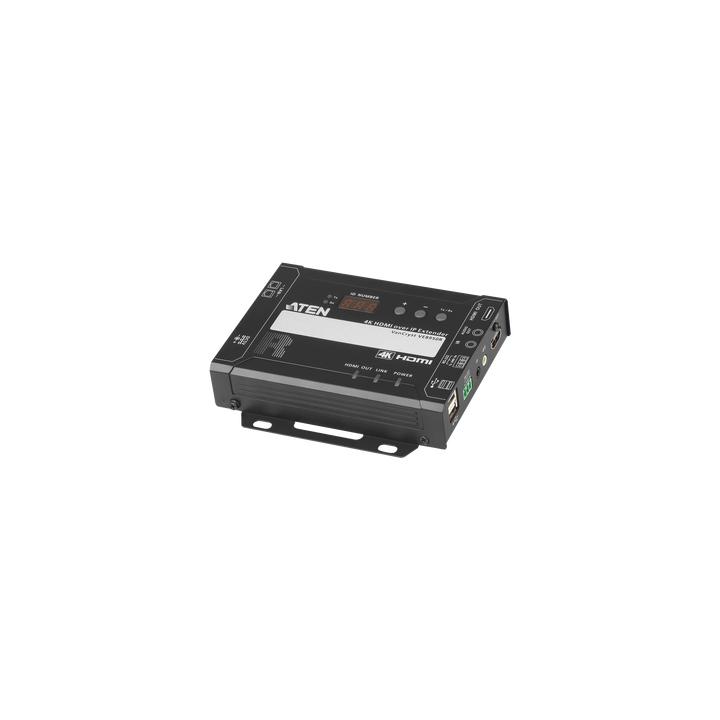 Receptor HDMI | IP | 4K @ 30Hz | 4:4:4 | EDID Expert™ | Protocolo CLI Telnet o RS-232 | Conexión Punto a Punto o