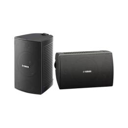 Altavoz de Montaje en Pared | 2 vias | Woofer 4" | Tweeter 1" | IPX3 | 8 ohms | 70/100V | Color Negro | Par