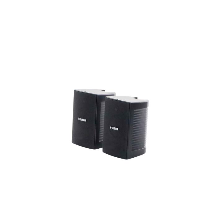 Altavoz de Montaje en Pared | 2 vias | Woofer 4" | Tweeter 1" | IPX3 | 8 ohms | 70/100V | Color Negro | Par