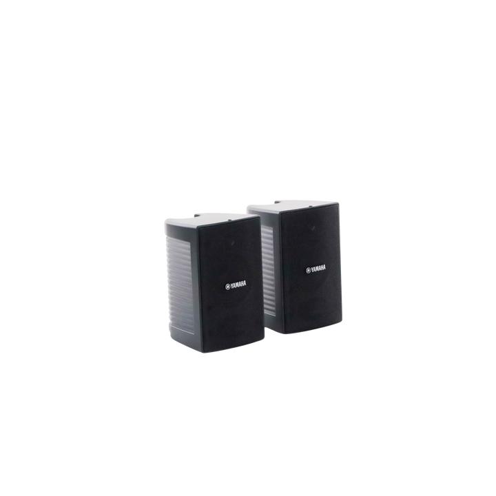 Altavoz de Montaje en Pared | 2 vias | Woofer 4" | Tweeter 1" | IPX3 | 8 ohms | 70/100V | Color Negro | Par
