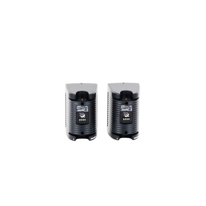 Altavoz de Montaje en Pared | 2 vias | Woofer 4" | Tweeter 1" | IPX3 | 8 ohms | 70/100V | Color Negro | Par
