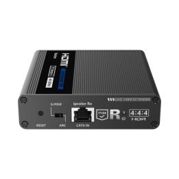 Receptor Compatible para Kits TT- 676 / 4K@60Hz con IR / Distancia de 70 Metros / Conexión en Cascada de hasta 10