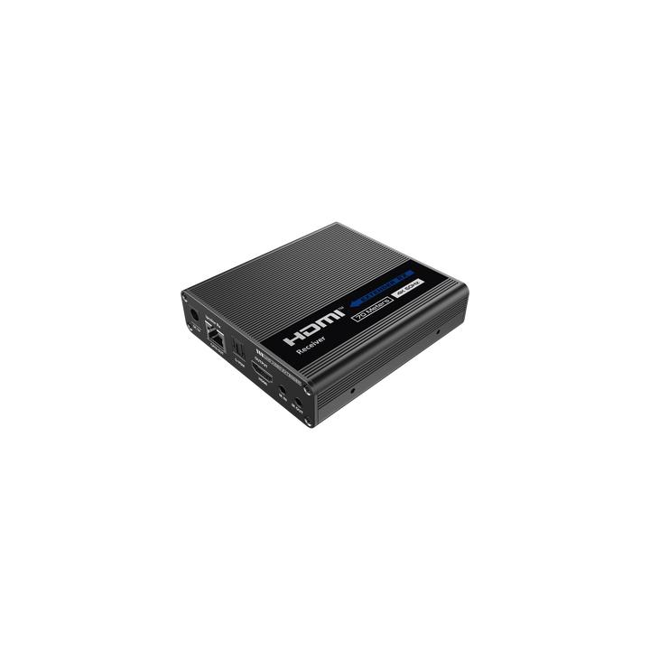 Receptor Compatible para Kits TT- 676 / 4K@60Hz con IR / Distancia de 70 Metros / Conexión en Cascada de hasta 10