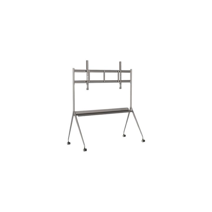 Montaje de Piso Móvil para Pantallas de 75 y 86" / Compatible con VESA / Incluye Soporte para Pantalla