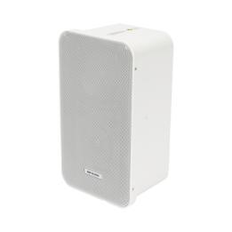 Altavoz Tipo Columna | 20 Watts | 100 V | Rejilla de Metal | Color Blanco | Montaje en L | Exterior IP66