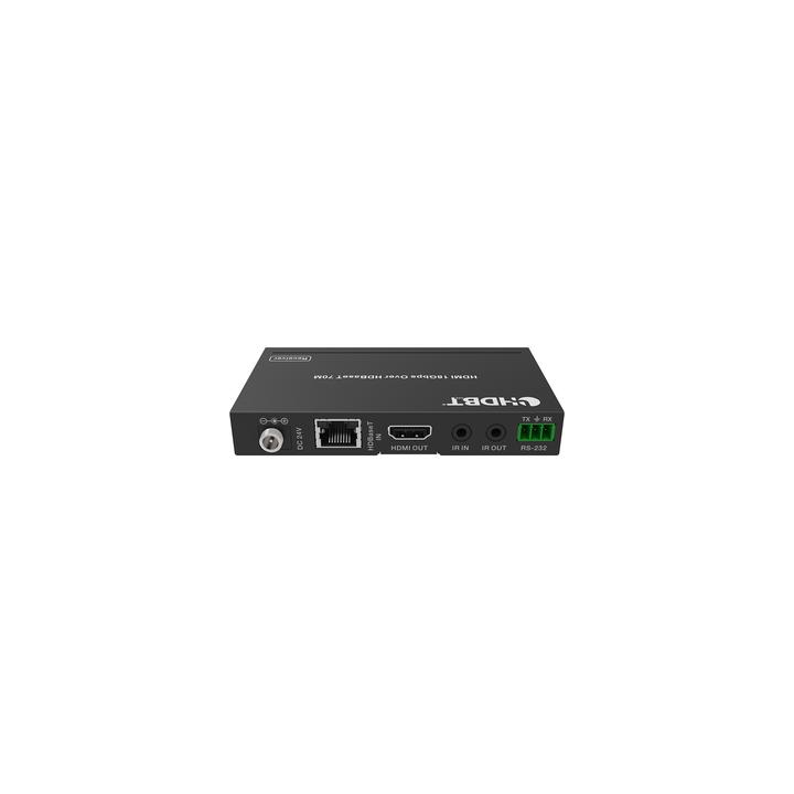 Kit Extensor HDBaseT | 4K2K@60Hz 40m | 1080p 70m | Función PoC | IR Bidireccional | RS-232 |