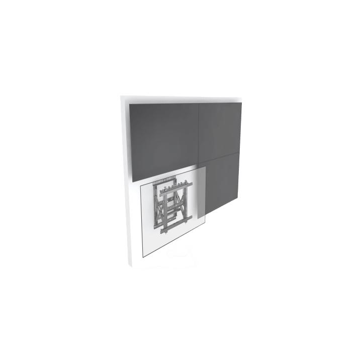 Soporte Modular de Pared para Videowall | Pop Out | Peso Máx. Sopotado 50 Kg | Soporta Formato Horizontal y Vertical.