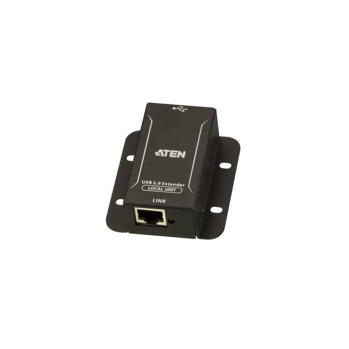 Extensor USB 2.0 |Cat 5| Hub de 4 puertos | hasta 50 metros