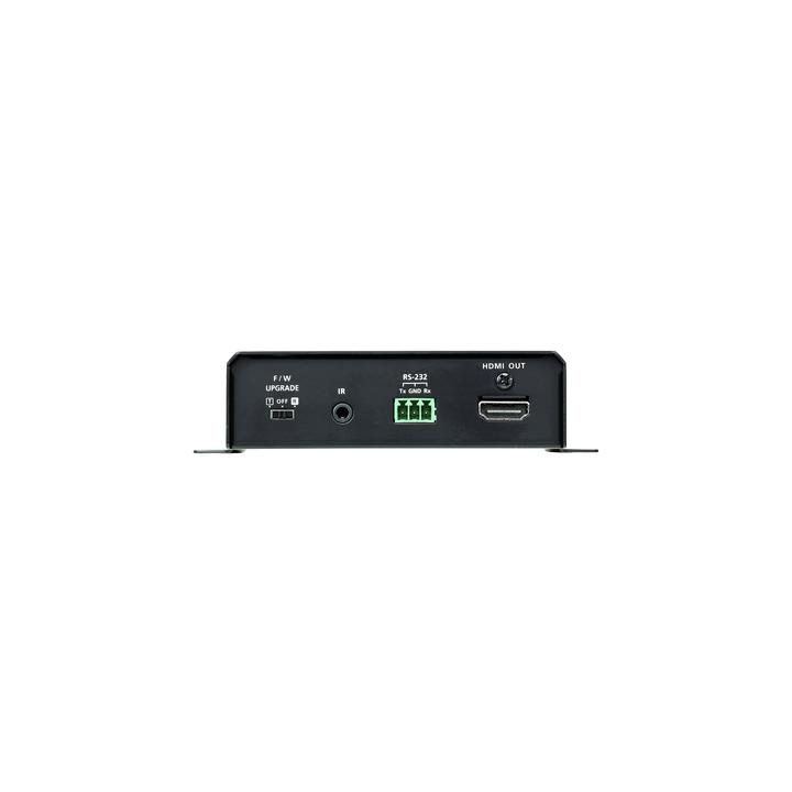 Receptor HDMI HDBaseT-Lite con PoH | 4K a 35 m (Cat 5e/6) / 40 m (Cat 6a/ATEN 2L-2910 Cat6); 1080p a 60 m (Cat 5e/6) /