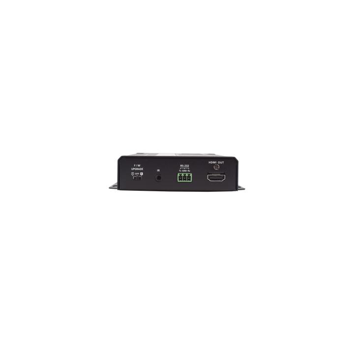 Receptor HDMI HDBaseT-Lite con PoH | 4K a 35 m (Cat 5e/6) / 40 m (Cat 6a/ATEN 2L-2910 Cat6); 1080p a 60 m (Cat 5e/6) /