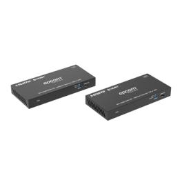 Kit Extensor HDMI | HDBaseT | 70m en 4K@60Hz | Cat5e/6 | Gestión Avanzada EDID | Soporta ARC | Control IR