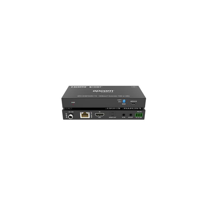 Kit Extensor HDMI | HDBaseT | 70m en 4K@60Hz | Cat5e/6 | Gestión Avanzada EDID | Soporta ARC | Control IR